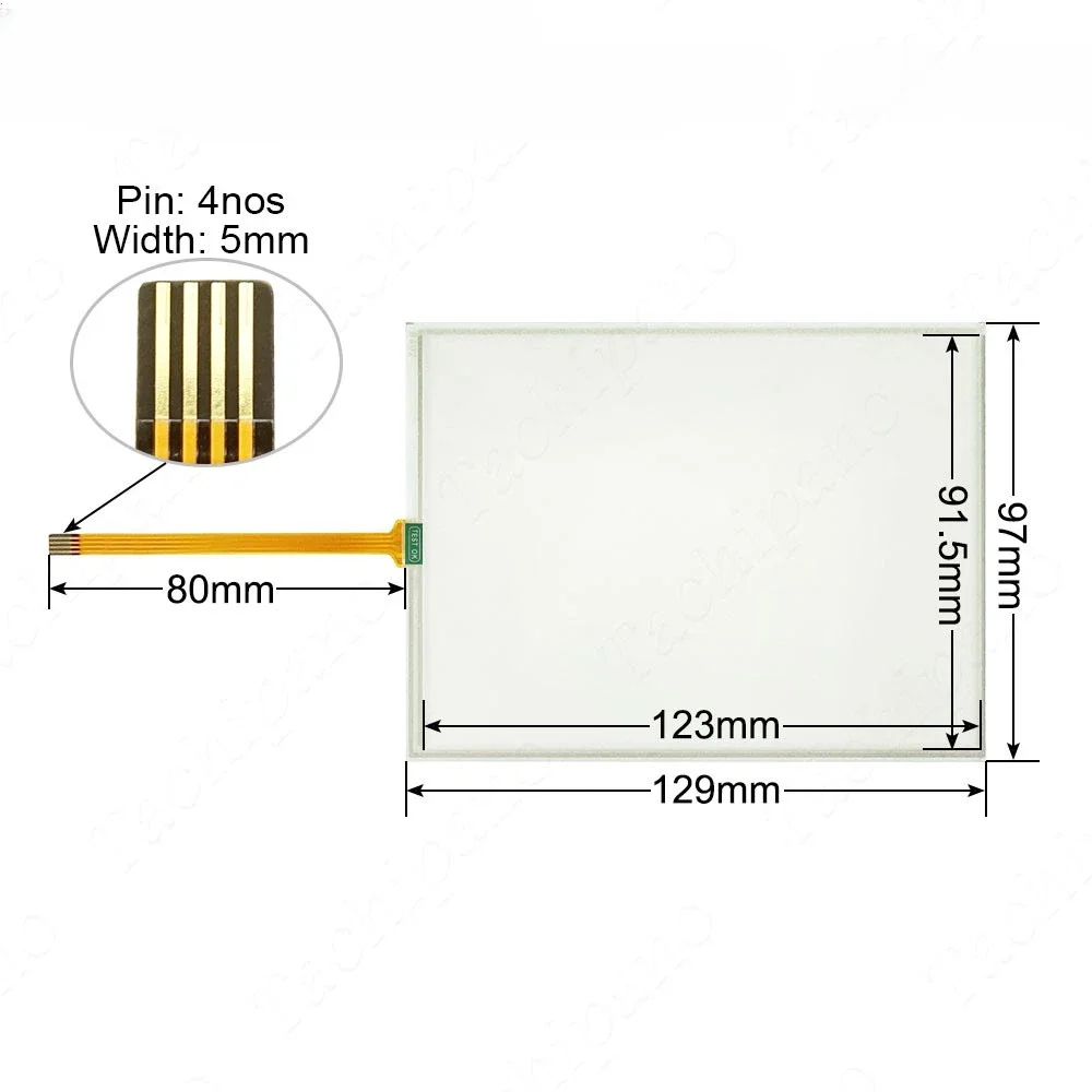 For URA057009MA Touch Screen Panel for URA-057009MA Digitized Glass