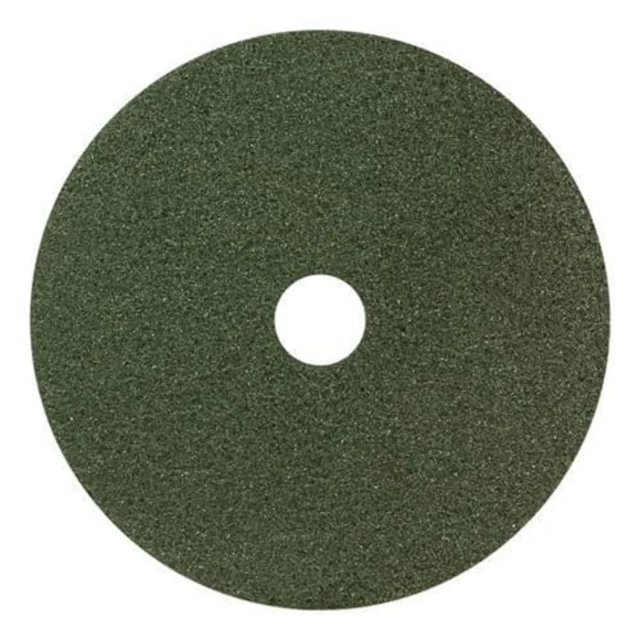 

Americo Black Diamond Green Polishing and Daily Maintenance Floor Pad, Diameter, 3000 Grit, 2 Pads/Case, Made in The USA