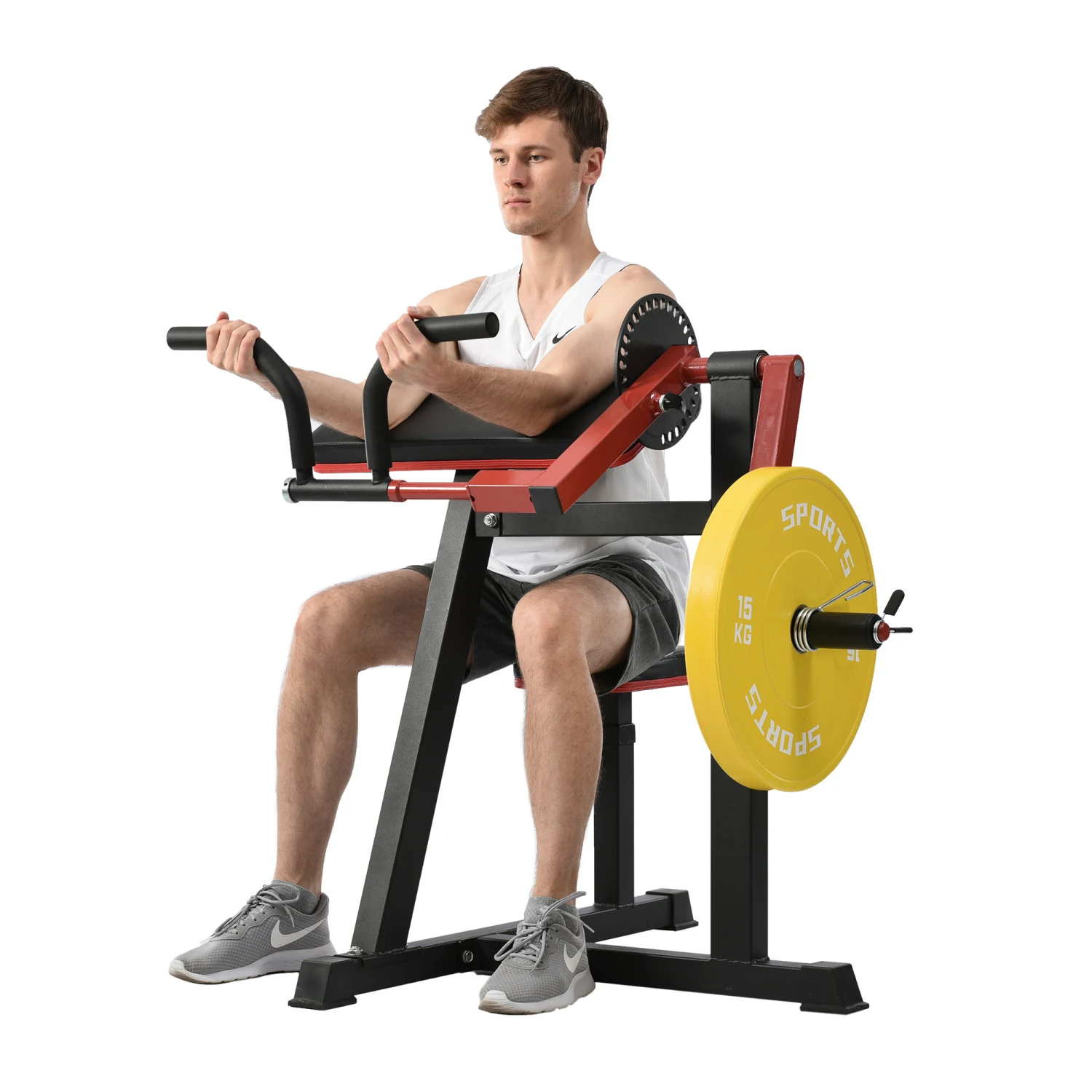 Adjustable Seat Bicep Tricep Curl Machine - Home Gym Equipment