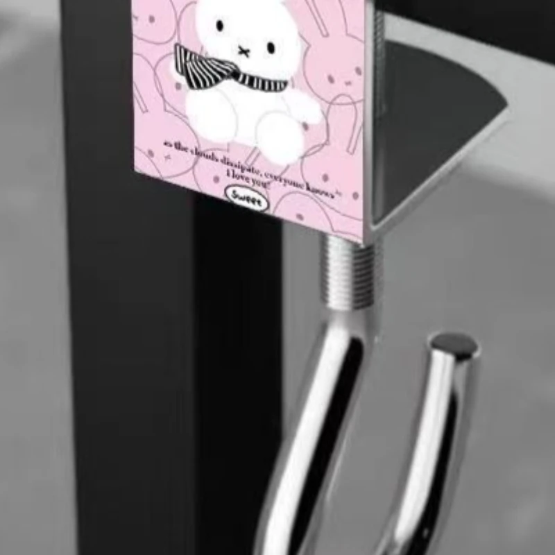 Cartoon Kawaii New Style Student School Bag Hook Desk No Need To Punch Holes Portable Removable Bag Artifact Firm Simple Miffy