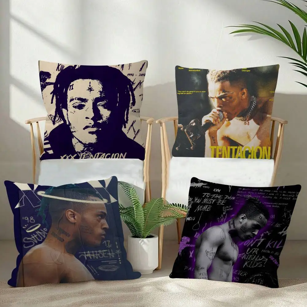 Singer XXXTentacion Rap   Pillowcases Home Bedding Decorative Pillow Cover Wedding Super Soft Pillow Case