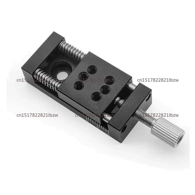 20x20MM X Axis Linear Stage Stroke 10MM Fine‑Tuning Precision Mini Sliding Table Micro Manual Laboratory Translation Stage