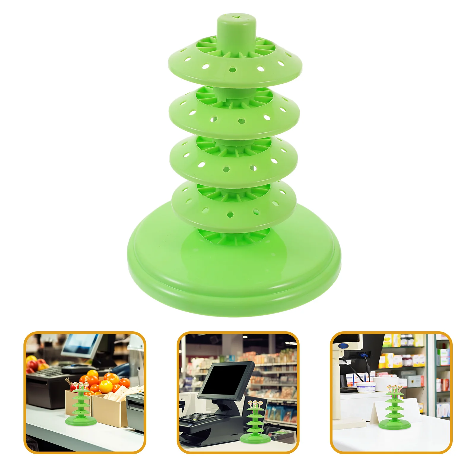 حامل المصاصة الحلوى القطن الحلوى عرض موقف مادة البولي بروبيلين المتدرج كعكة الملوثات العضوية الثابتة الوقوف لحفل الزفاف متجر عرض سطح المكتب