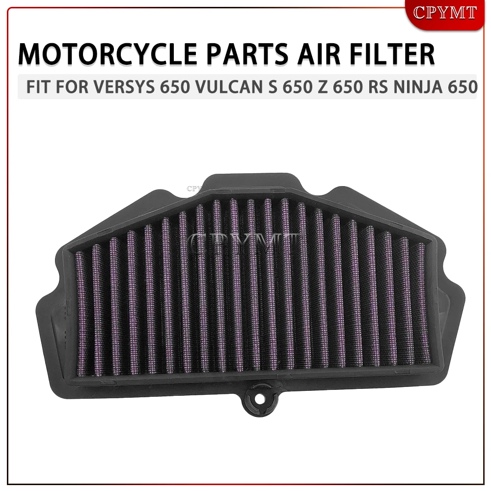 

Motorcycle Air Filter Element Cleaner Fit for Versys 650 Vulcan S 650 S650 Z650 Z650RS Z 650 RS Ninja 650 Accessories