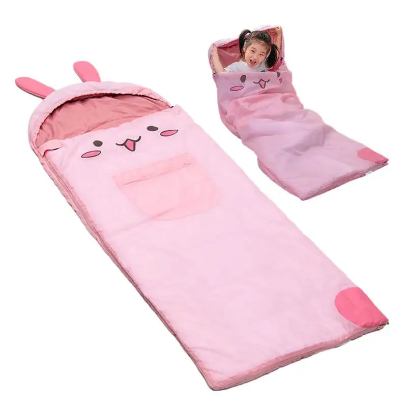 

Cute Child Camping Sleeping Bag Cold Warm Weather Winter Fall Spring Summer Indoor Outdoor Lightweight Waterproof Sleeping Bag