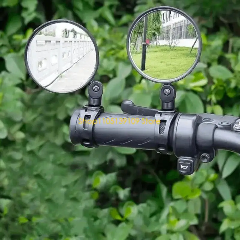 أداة مرآة دراجة Universal Bicycles Side Mirror أداة مراقبة الزاوية مع تصميم ABS تصميم التعديل #3