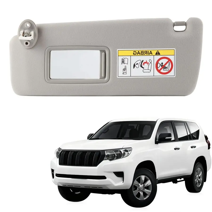 

Sun Visor Compatible with 20092023 Toyota Land Cruiser Prado KDJ155 KDJ150 20102023 Lexus GX460 with Makeup Mirror Front Left Dr