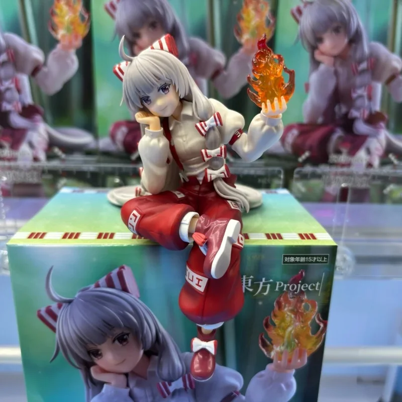 

Furyu Oriental Project Figure 15cm Fujiwara No Mokou Noodle Press Model With Special Base & Pose Design Model In Stock
