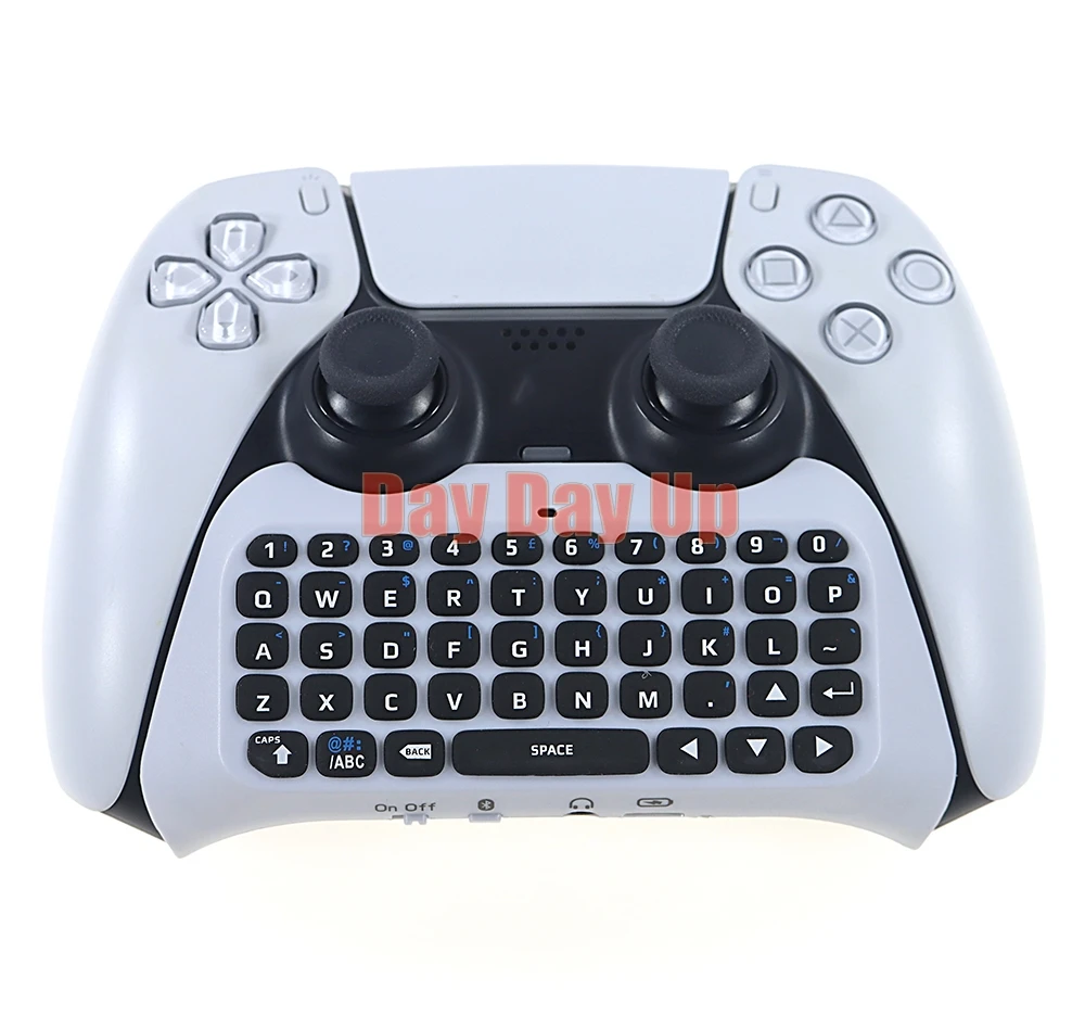 1 szt. Bezprzewodowy kontroler gier Bluetooth z wbudowanym głośnikiem do klawiatury do gier na żywo dla kontrolera PS5