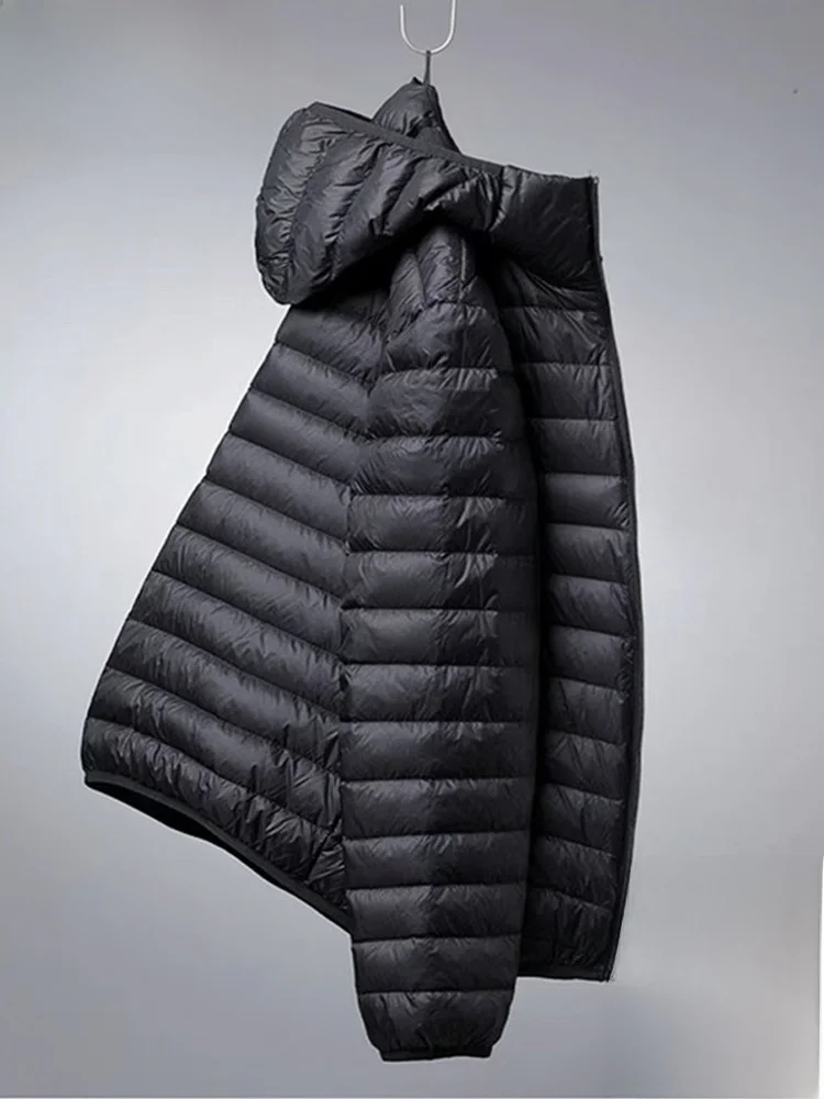 TUCANO 2025 New Men's Lightweight Portable ort down Jaet Ultra-Thin Warm Autumn Winter Outerwear White Du Feather