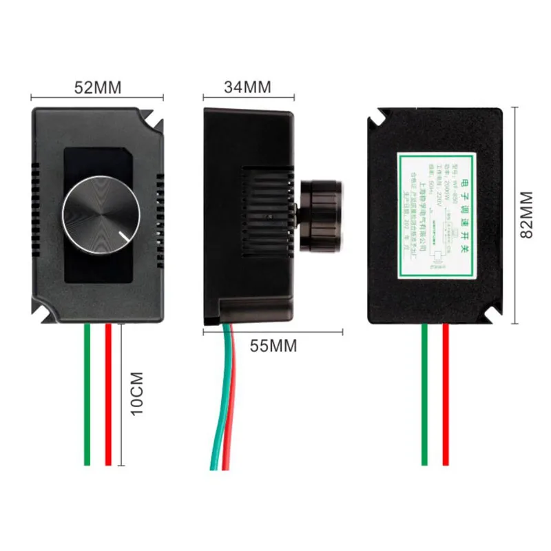 

220V 3000W output voltage 0-220V exhaust fan blower speed regulator switch angle grinder motor controller speed regulator