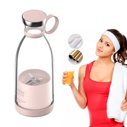 Hot Selling Fruit Juice Mixer Portable Electric Juice Bottle With 6 Blades Usb Charging Fruit Mixer Fresh Juicer