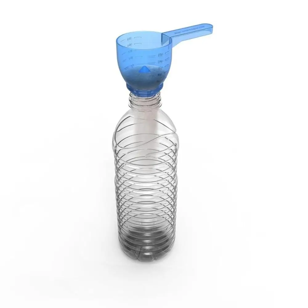 Durable Plastic Convenient Measuring Scoop Baking Kitchen Supplies Funnel Lightweight Kitchen Tool Seasoning Spoon