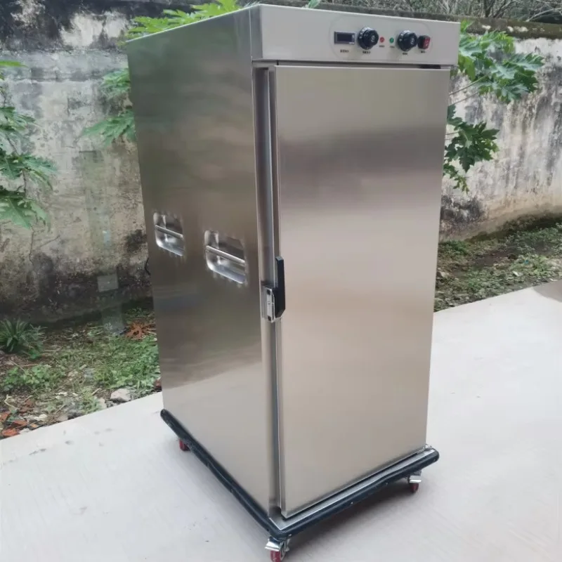 Stainless Steel Banquet Single-Door Insulated Food Cart Commercial Constant-Temperature Warming Cabinet Refrigerator xyl