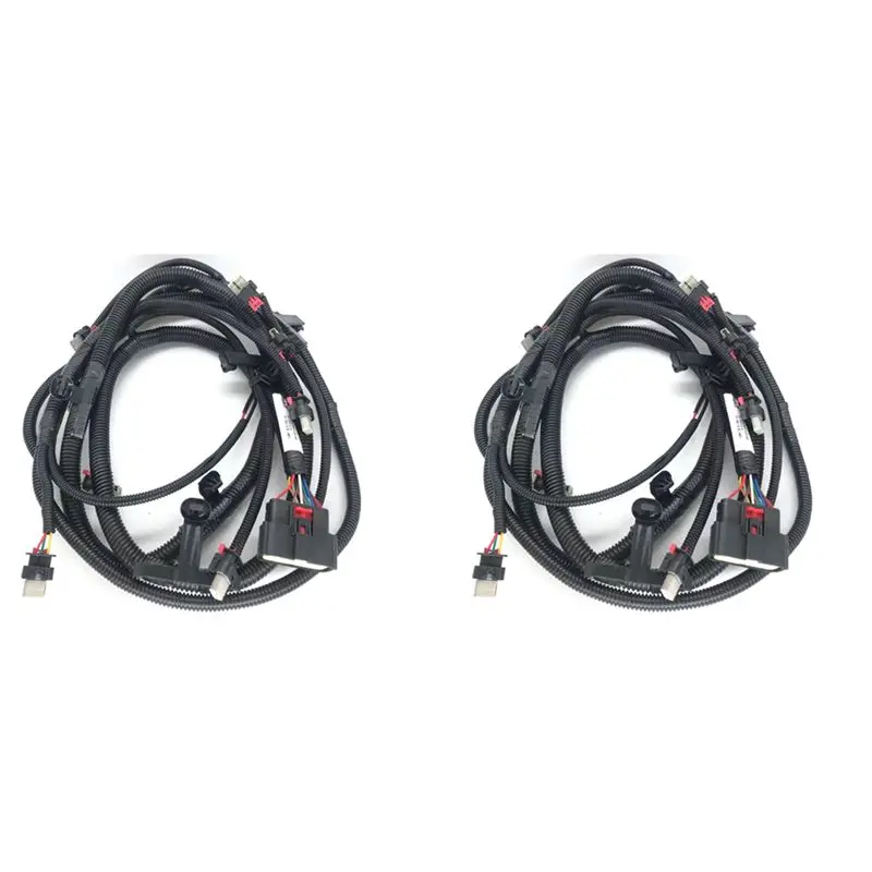 Y51A-2X Car Front Bumper Reversing Radar Wiring Harness 148904500C Belt Fog Lamp Interface For Tesla Model Y 2021-2023