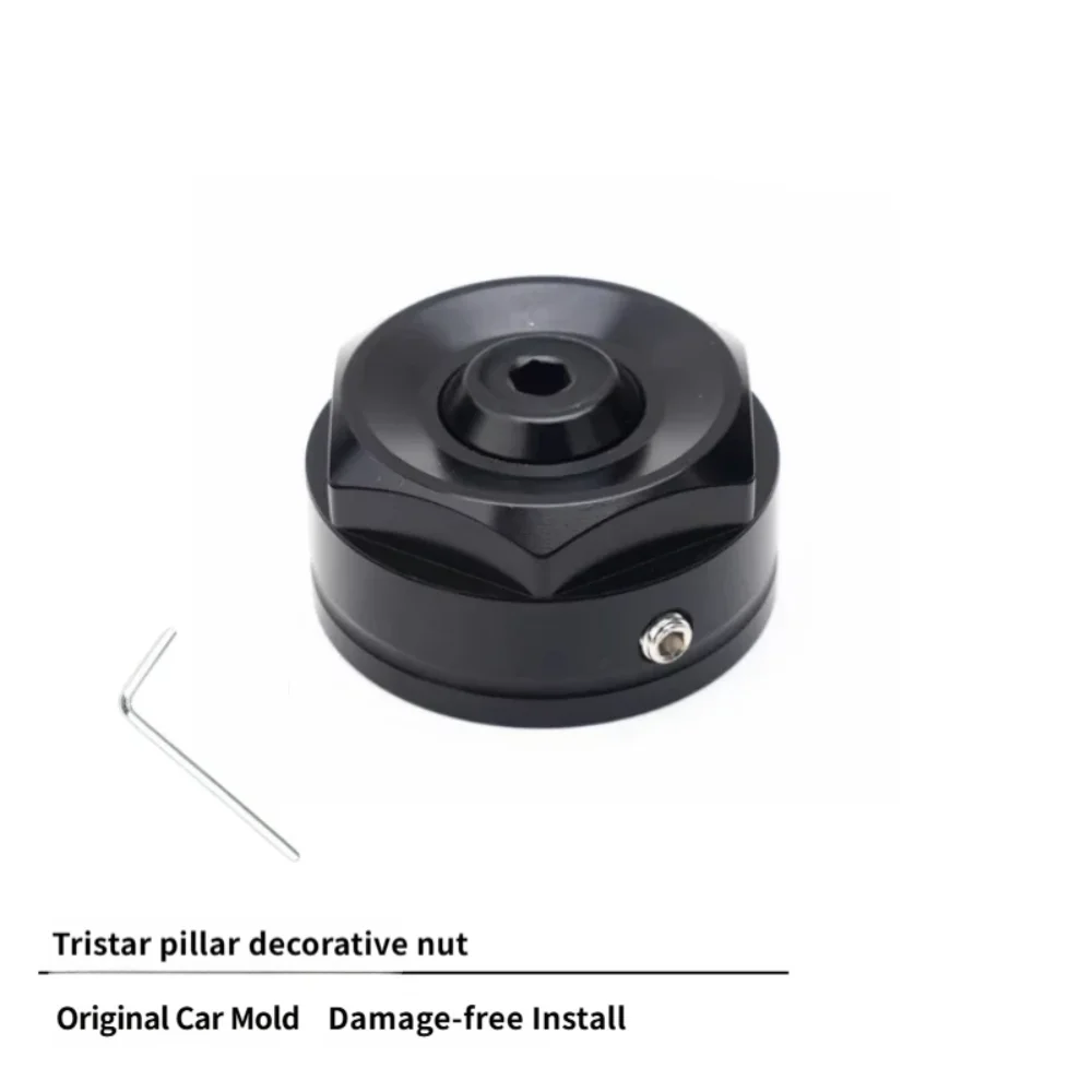 For ZX4R ZX4RR ZX25R Modified Upper Yoke Center Plug, Alloy Steering Column Decor Cover Anti-scratch Moto Accessories