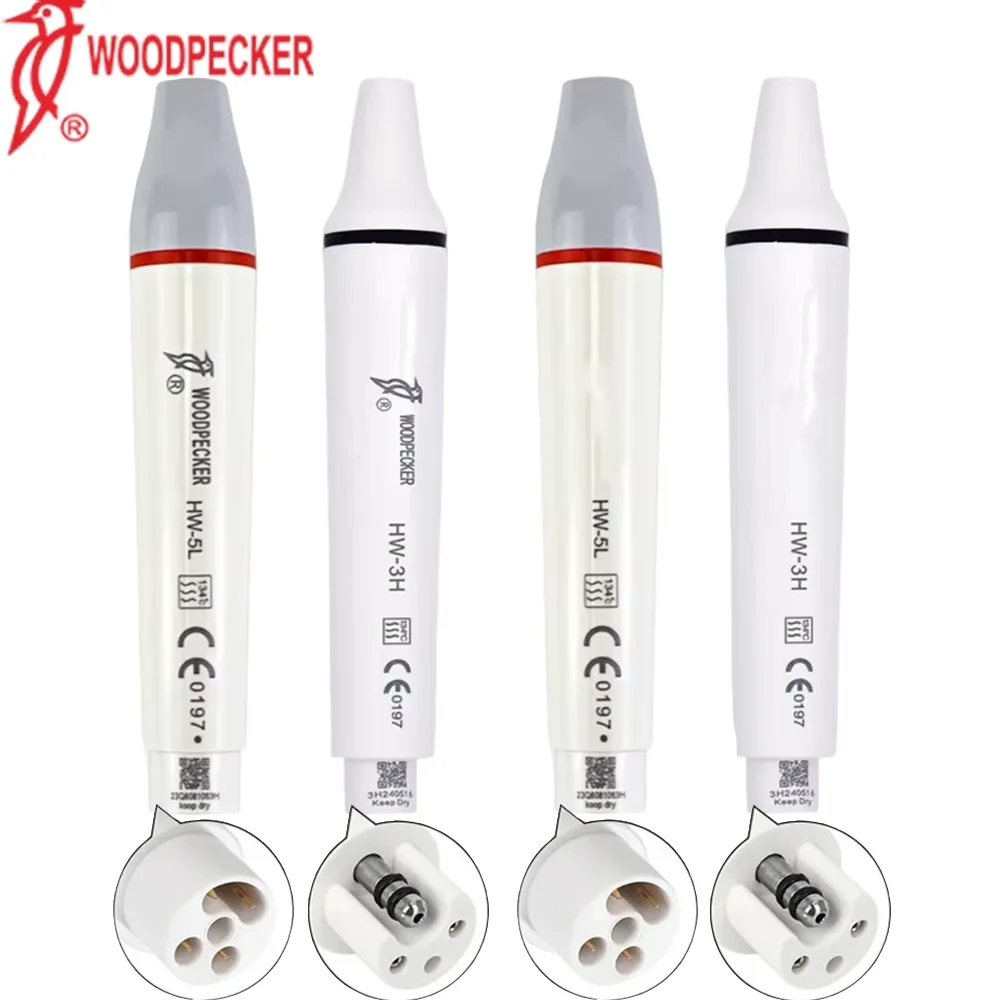 

Woodpecker Dental Ultrasonic Scaler Handpiece Ultrasound dental Scaling Handle for HW-5L HW-3H UDS EMS Ultrasonic Piezo Scaler