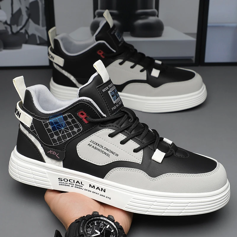 

Мужские повседневные кроссовки для скейтбординга, легкие прогулочные туфли, кроссовки на плоской подошве со шнуровкой, мужские кроссовки для путешествий, большие размеры