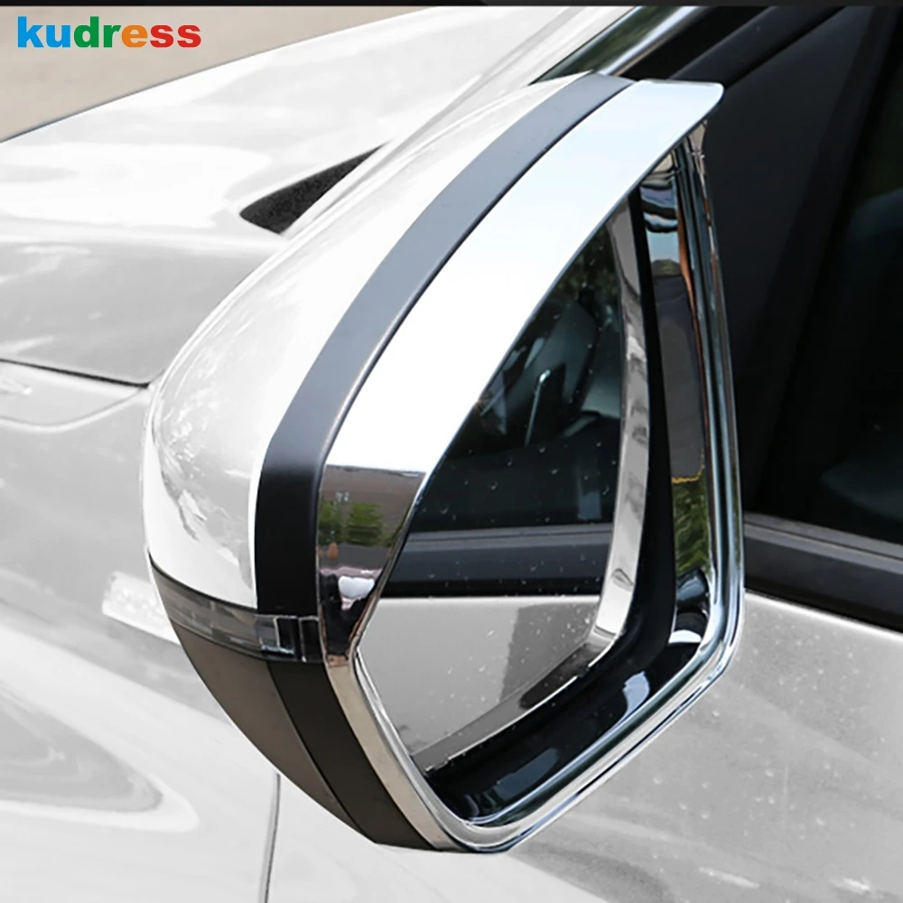 For Peugeot 3008 5008 GT 2017-2020 2021 2022 2023 Carbon Side Door Rearview Mirror Eyebrow Cover Trim Rain Guard Sun Visor Trims