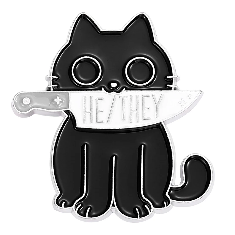 My Pronouns Enamel Pins, Inclusive Gift Set