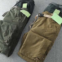 6XL Thick Waterproof Warm Fleece Cargo Pants Men Winter Outdoor Plus Velvet Multi-pockets Loose Straight Casual Overall Trousers