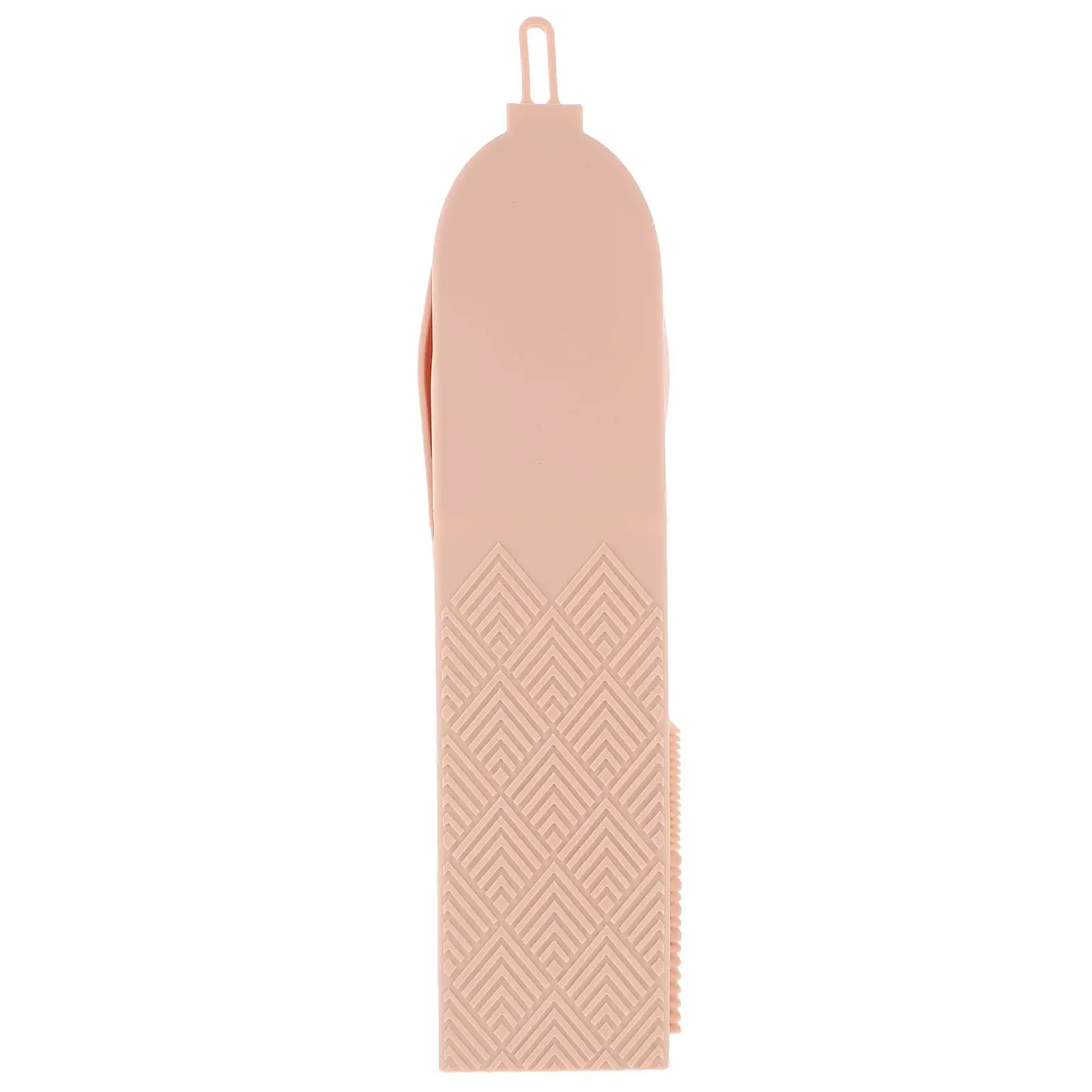 

Silicone Makeup Brush Holder Large Capacity Travel Case Dust Proof Beauty Tool Organizer Pink Color Bag