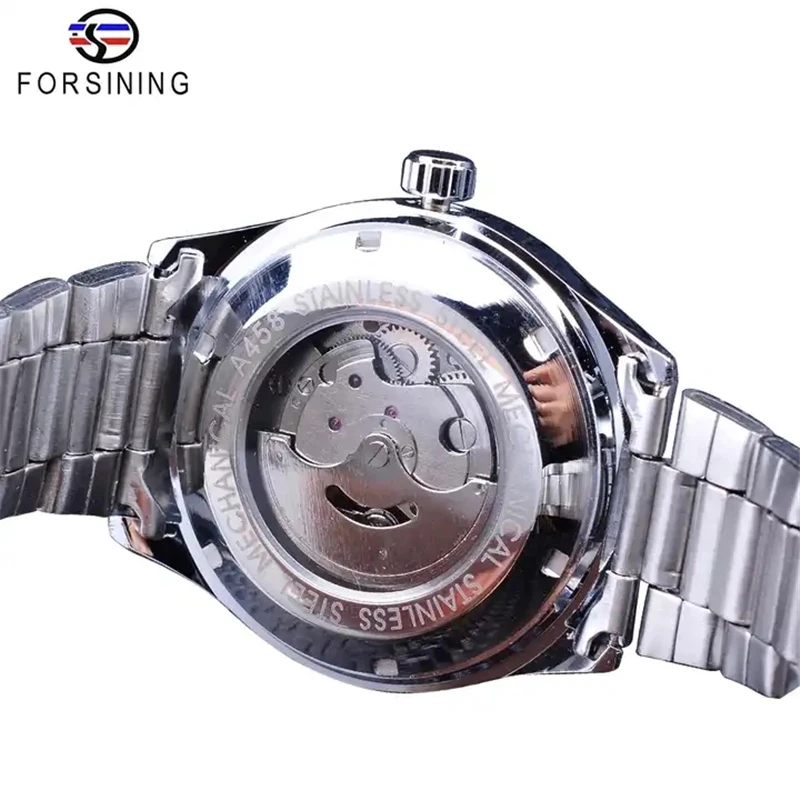 Winner 458S Top Brand Mens Watches Fashion Luxury Business Automatic Mechanical Watch Men Casual Watch Relogio Masculino