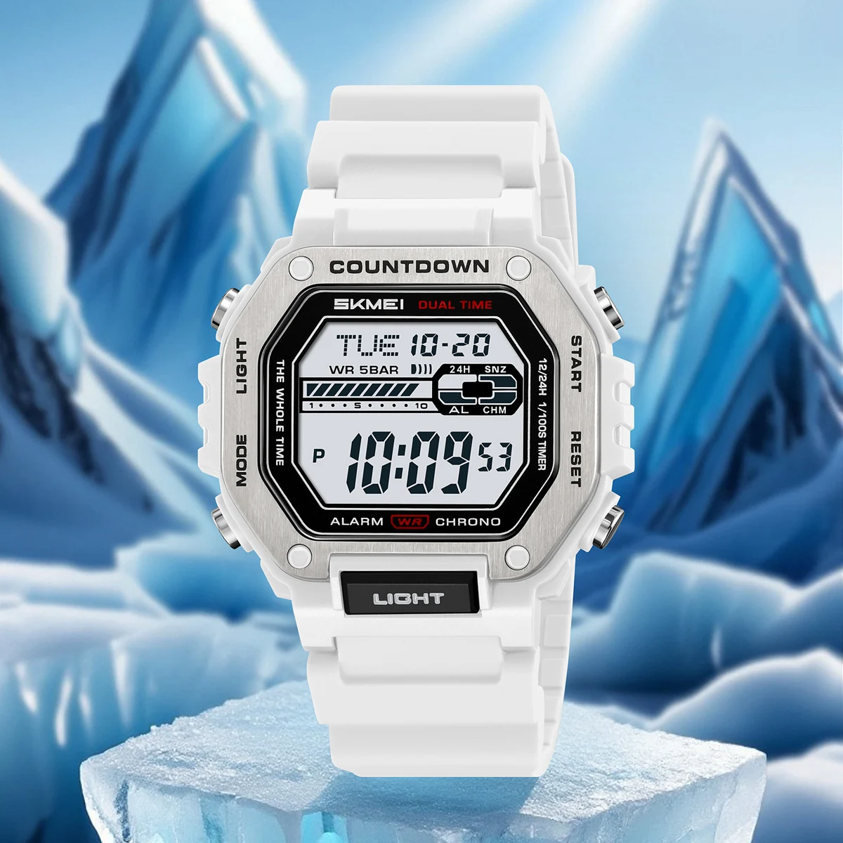SKMEI Alarm Clock Sport Digital Wristwatches For Men Women Waterproof Date Electronic Watches Chrono Military Watch Reloj Hombre