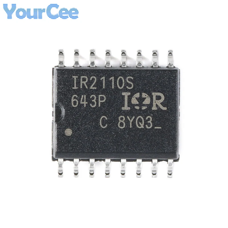 2pcs IR2110STRPBF IR2113STRPBF SOIC-16 IR2110S IR2113S 500V 600V High Side and Low Side Gate Driver IC Chip