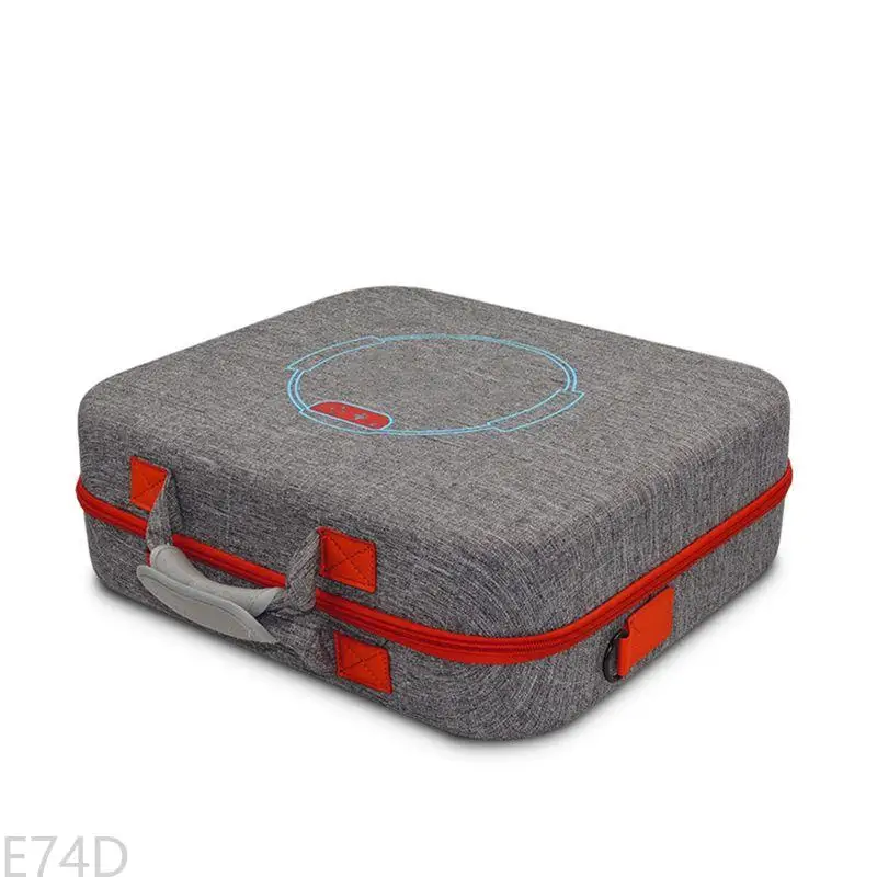 

E74D Console Fitness Ring Accessories Storage Big Bag Portable Hard Shell Protective Carrying Case for Switch