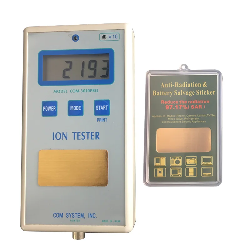 Customized Square Metal Sticker Radiation Phone Sticker Negative Ion Energy Radiation Sticker Neutralizes