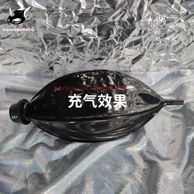 182Store     Latest Rubber Chemical Protection Cat Latex Breathing Bag Bag, Asphyxiation, Gas Mask Accessories