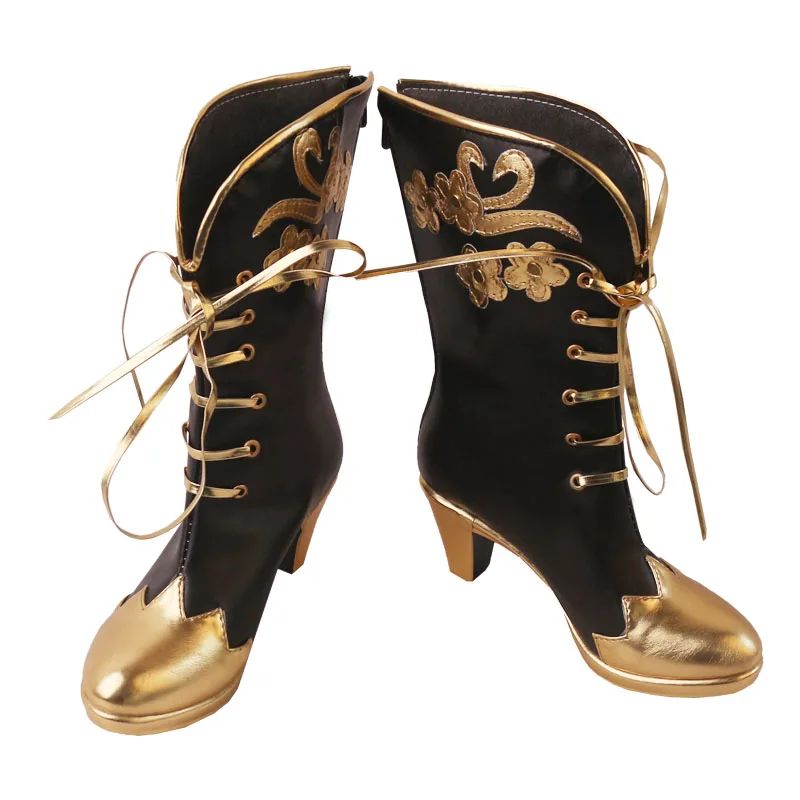 أحذية تأثيري ملتوية لعجائب العجائب للرجال والنساء ، إبيل فيلمير ، ترابولا ، أسود ، أزياء أنيمي ، كوس