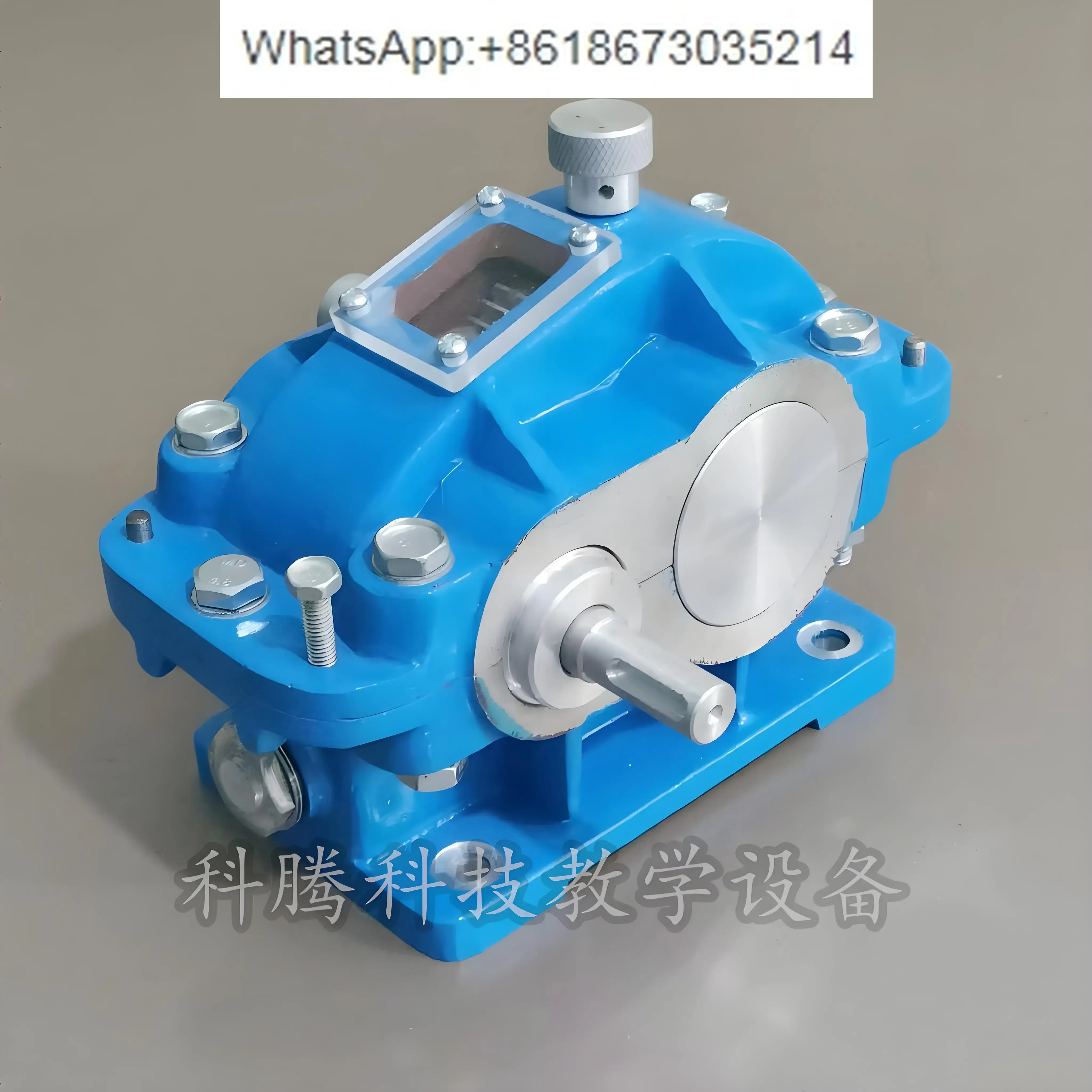 One-stage cylindrical gear/aluminum teaching disassembly and assembly training surveying and mapping reducer/single-stage gear