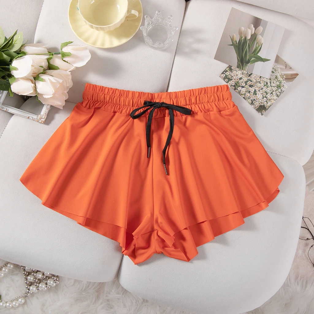 Hot Women's Quick-Dry Yoga Shorts Pant Sensual Fitness Running Pants Summer Marathon Basketball Sports Breathable Lightweight