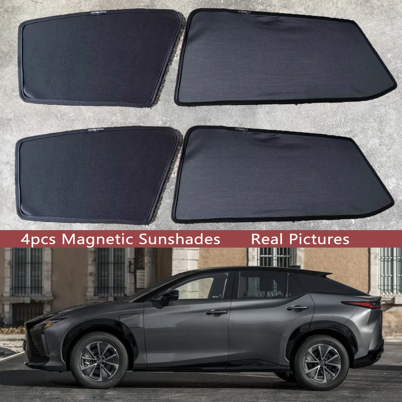 

Магнитный автомобильный солнцезащитный козырек, аксессуары для переднего лобового стекла, солнцезащитные козырьки для Lexus RZ EB10 450e 300E RZ450E RZ300E 2023 2024 2025