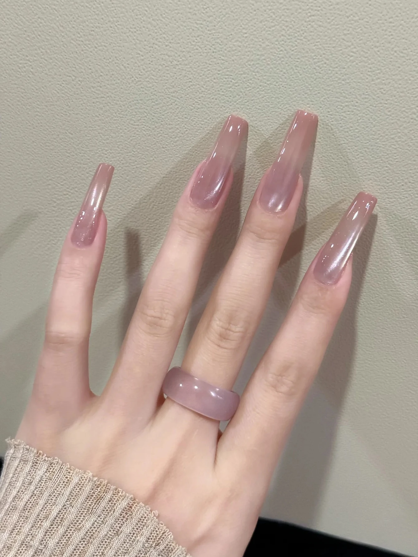 1 Stück ZH Nude Gel Cat Eye Magnetischer Gel-Nagellack 2026 Langanhaltender UV-LED Soak-Off Nagellack für DIY-Nagelkunst zu Hause