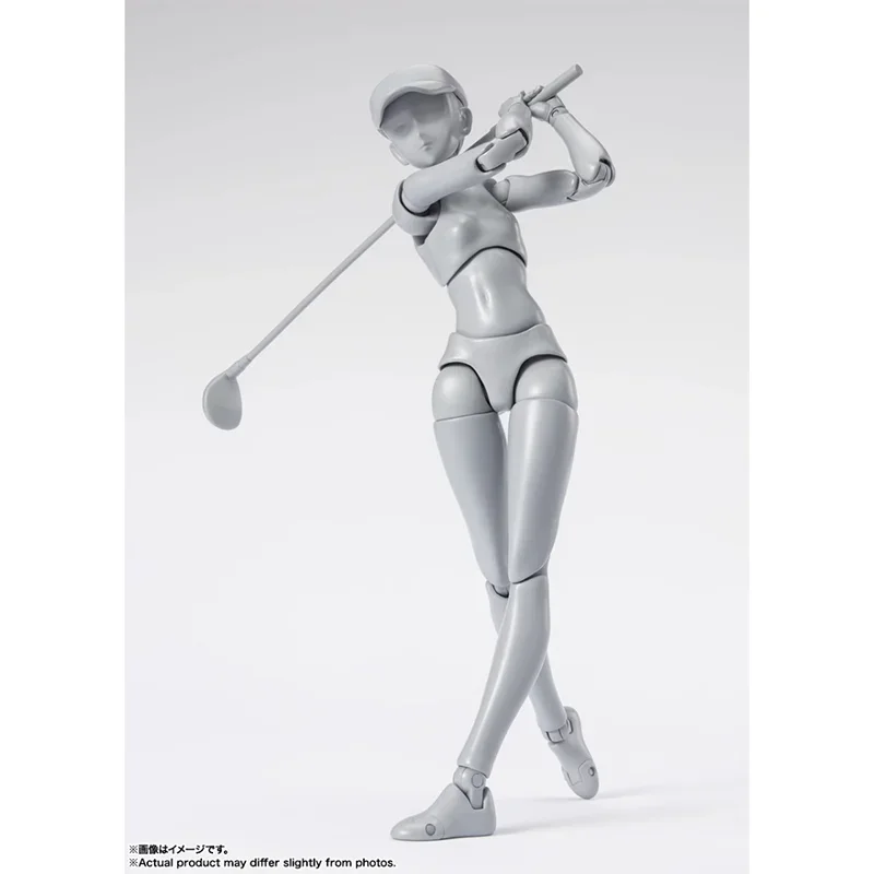 バンダイ オリジナル アニメ フィギュア SHF ガールボディ DX SET BIRDIE WING Ver. ゴルフスポーツエディションアクションフィギュアモデルおもちゃ子供のためのギフト