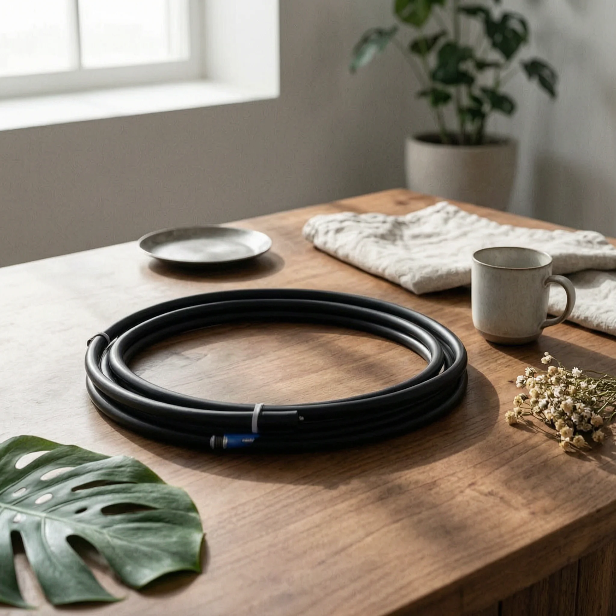 connecteur-de-cable-de-direction-pour-bateau-section-d'assemblage-de-cable-de-direction-marin-bobine-enveloppee-resistante-a-la-corrosion