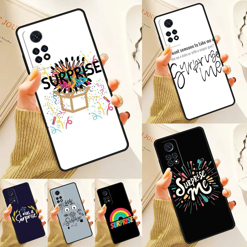 I was A Surprise Case For Samsung Galaxy S24 Plus S23 S20 S21FE Lite S22 Ultra Note 20 S8 S9 S10 Phone Coque