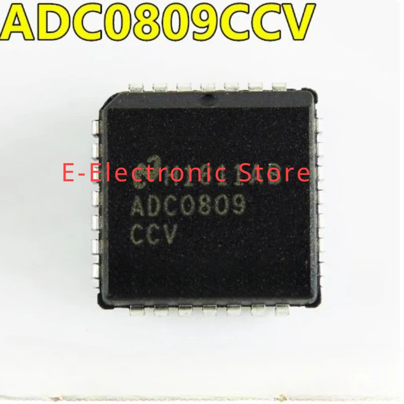 5PCS/LOT ADC0808CCV ADC0809CCV Converter PLCC28 Compatible A/D Converters with 8-Channel Multiplexer