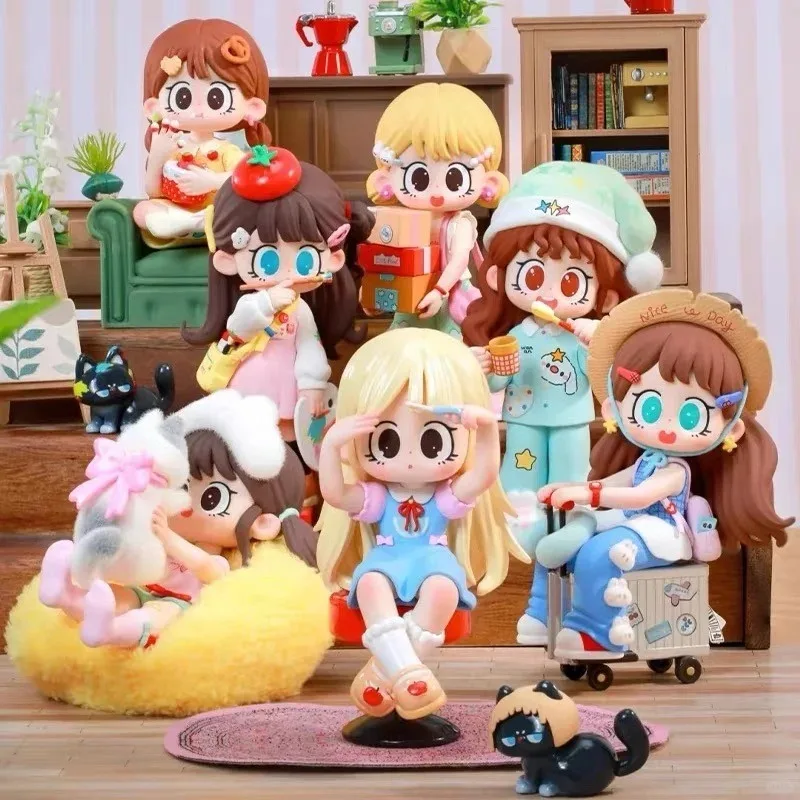 

Оригинальная новая серия Milay Drama Van Daily Times, слепая коробка, фигурка Kawaii, коллекционная модель, загадочная коробка, орнамент, подарок-сюрприз