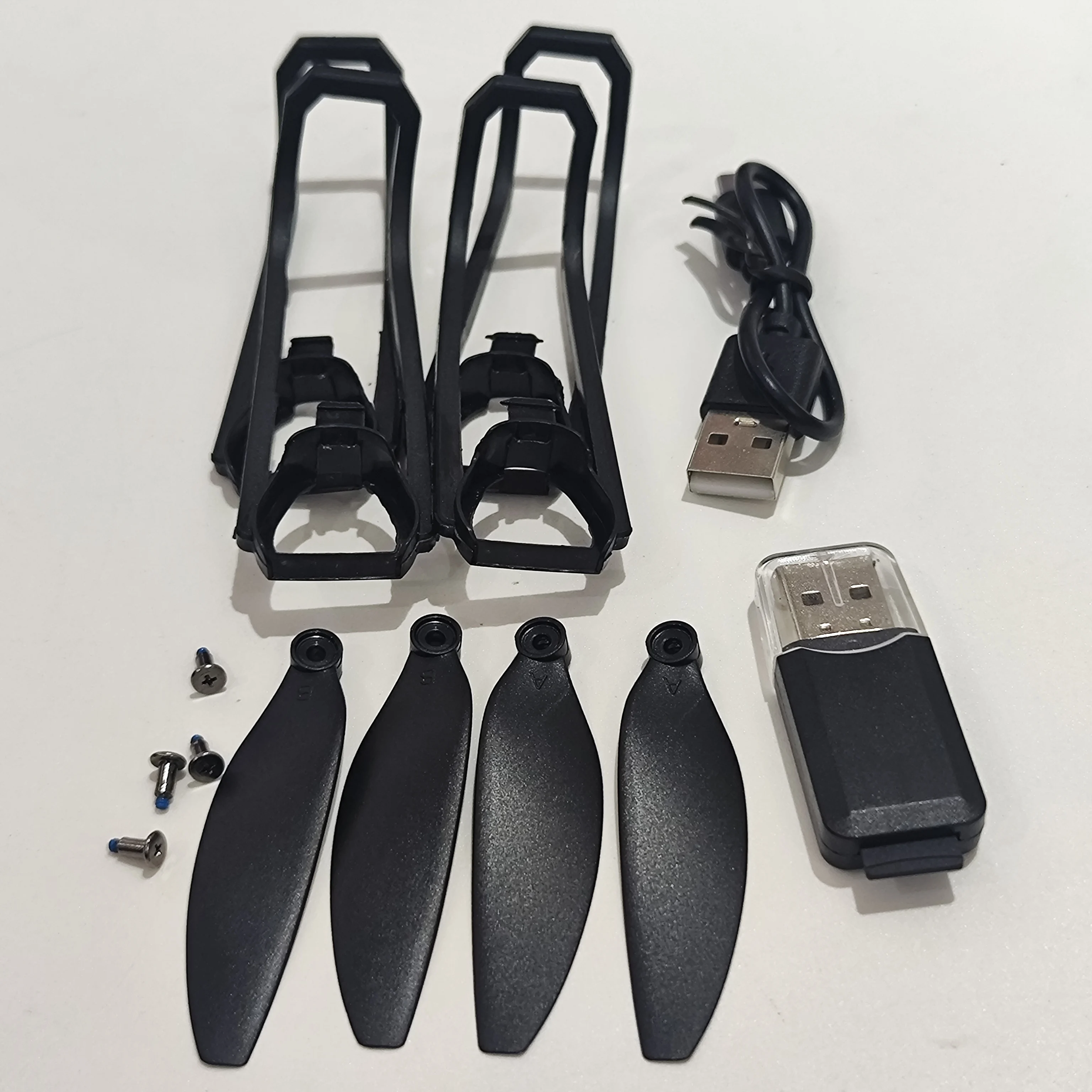Original M7 Drone Accessories Pakage Card Reader With Memory Card Protecting Frames Blade Propeller USB Charging Wire Accessory