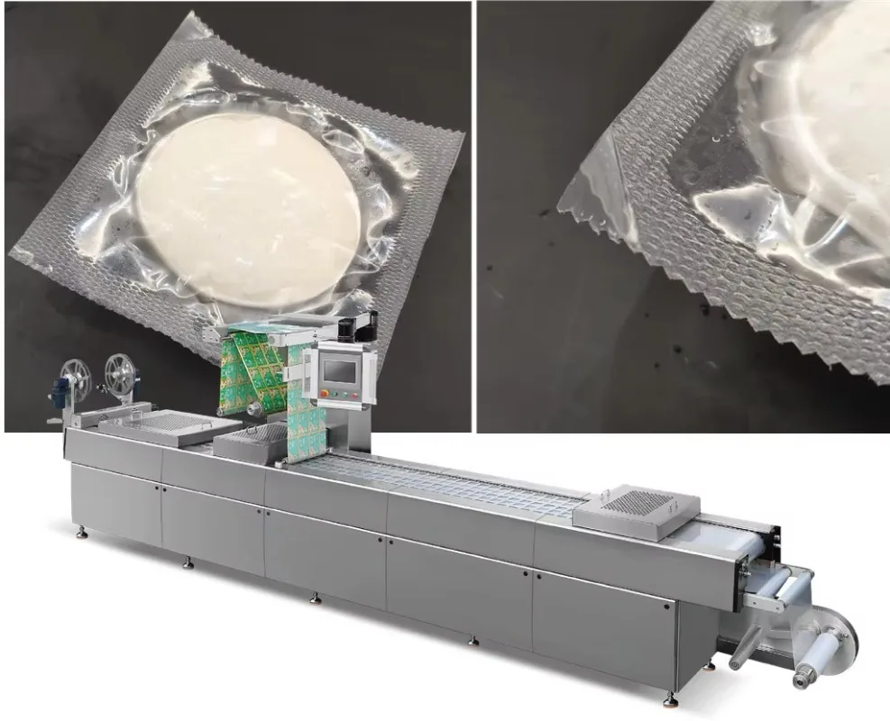 Automatic Frozen Wonton Thermoforming Packing Machine Noodle Food Sealer Commercial Sale Support Custom