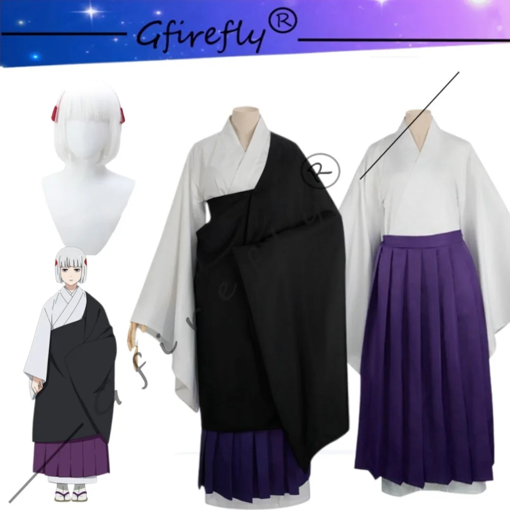 

Jujutsu Kaisen Uraume Buddhist Monk Outfit Cosplay Set Full Costume Unisex Adult Halloween Carnival Comic Con Stage Outfit