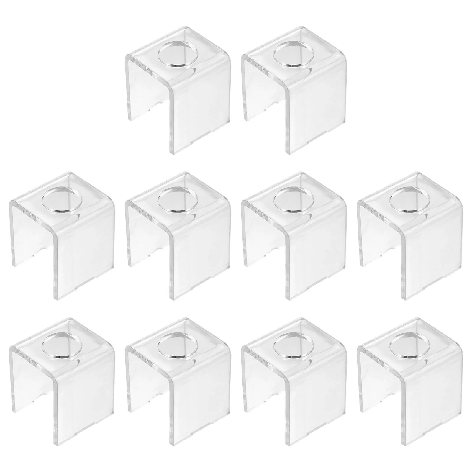10pcs Lipstick Mold Racks Lip Balm Lip Balm Diy Rack Making St Bracket Reusable Tool Portable Storage