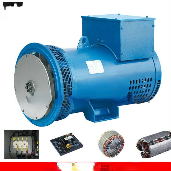 Single phase three phase generator parts, 2kw- 2000kw 100% Copper wires generator Alternator