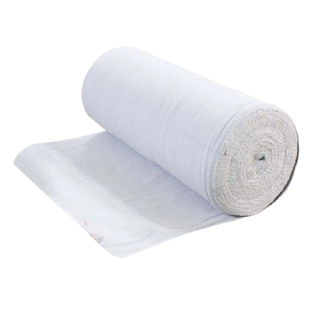 2mm Thick Fireproof Blanket 1260 ℃ High Temperature Resistant Ceramic Fiber Cloth 0.2m/0.5m/1m*1m Ceramic Fiber