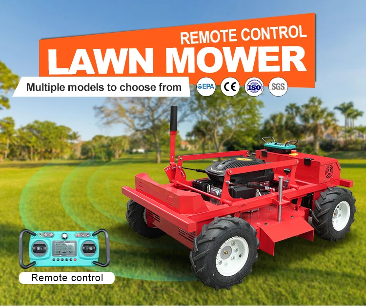 Maßgefertigter Rasenmäher mit Fernbedienung, CE EPA Euro 5 zertifiziert, Grasschneidemaschine, Rasenmäher-Ausrüstung, Gartenmaschine – Detail 2