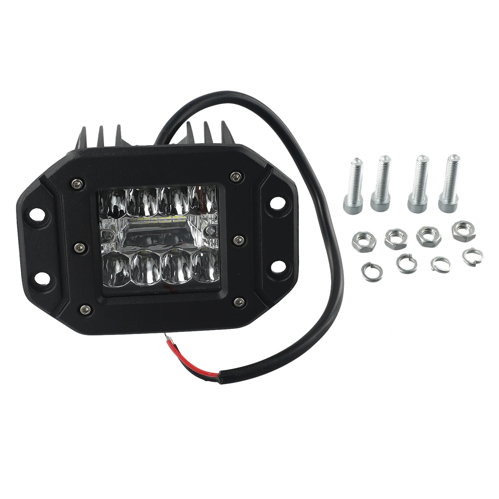 

Accessories Bumper Flush Mount For Car LED Light Off Road Practical Truck Work Lamp Work Light Useful Brand New